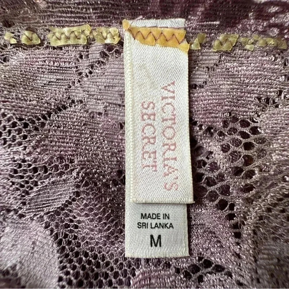 VICTORIA’S SECRET | NWOT | LONG LINE LACE BRALETTE LILAC | SIZE: MEDIUM - Picture 6 of 6